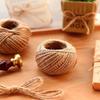 25 Meters Jute Rope Hanging Photo Wall Handmade Scrapbook Crafts Gifts Decorative Packaging Vase Decoration Braided Jute Rope