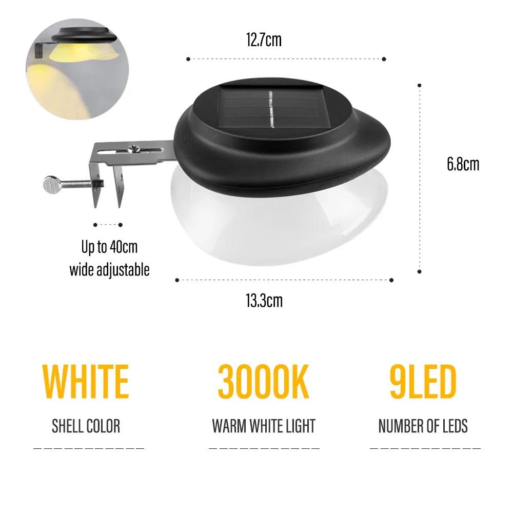 Солнечный светодиодный светильник, уличный светильник для двора, дома, забора, стены, с датчиком движения, декоративный светильник для патио и сада, наружный настенный светильник