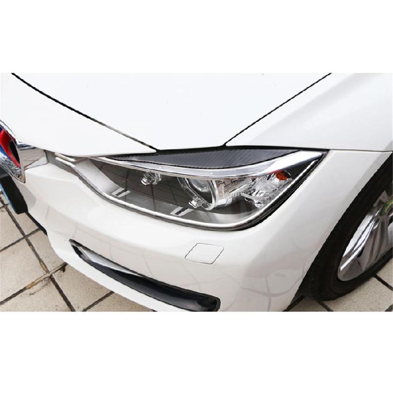 Carbon Headlight Eyelid Cover Eyebrows For Bmw F32 F33 F36 F82 M4 M3 2014-2018