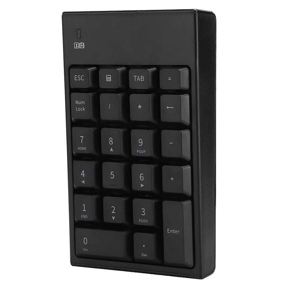 2.4G USB Wireless Numeric Keypad Portable 22 Keys Mini Number Keyboard for Laptop Notebook