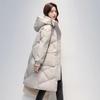 Women's Winter Jacket Korean Style Loose Long Cotton Coat  Plus Size Thickened Outwear