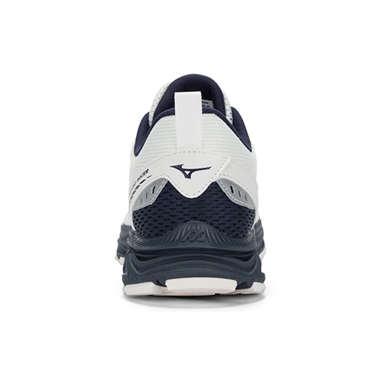 Mizuno Ретро Легкая ткань Синтетическая кожа Прочные Дышащие Низкие кроссовки Унисекс кроссовки Белый Синий D1GH223606