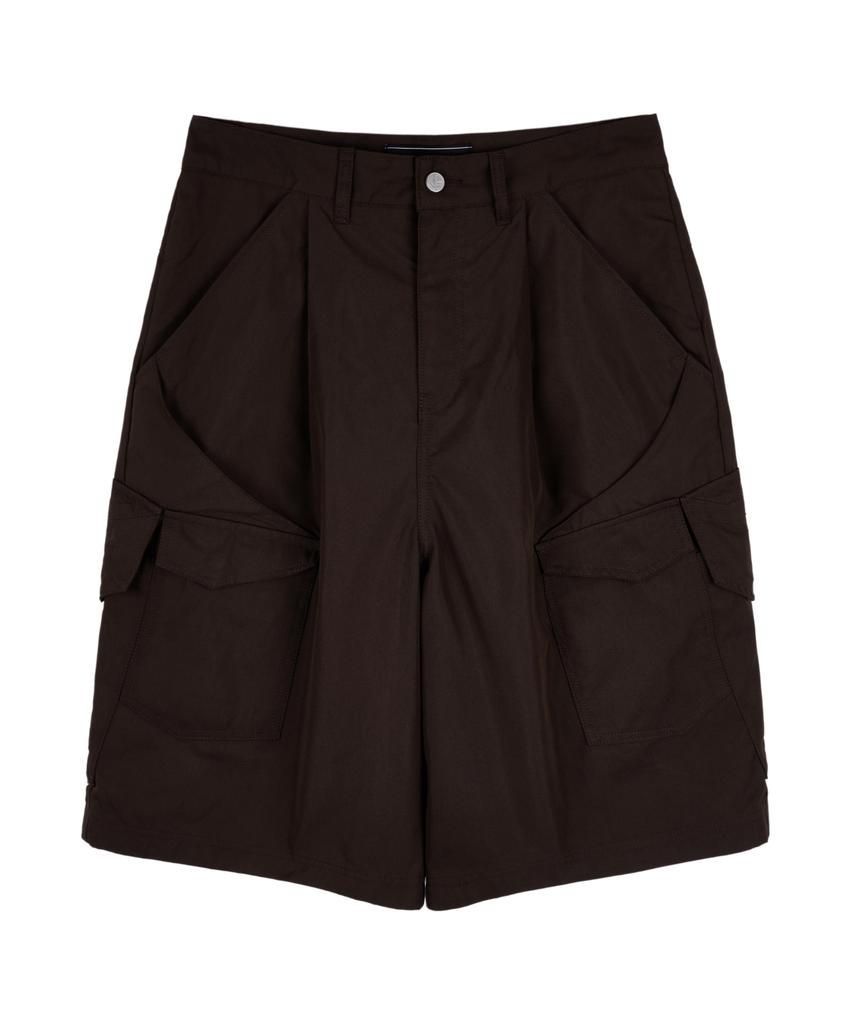 IDWS Utility Cargo Bermuda Shorts Brown