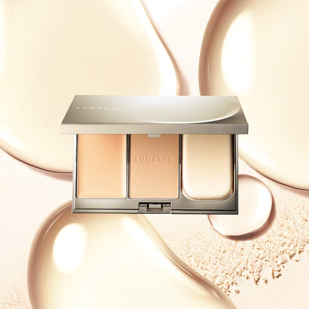LUNASOL Glowing Veil Finish Foundation Компактные косметические аксессуары