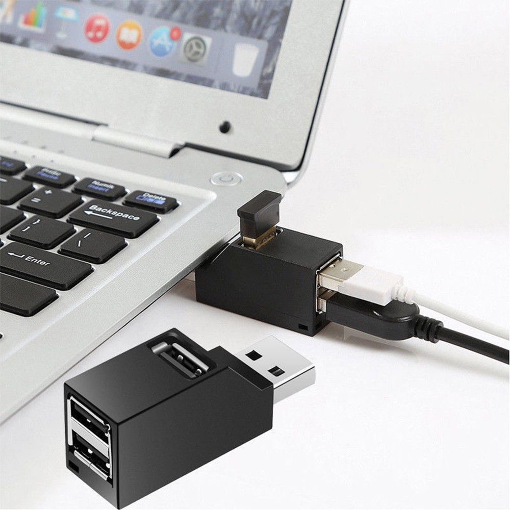 Universal Data Transfer High Speed Splitter Box 3 Ports Adapter USB 3.0 Hub
