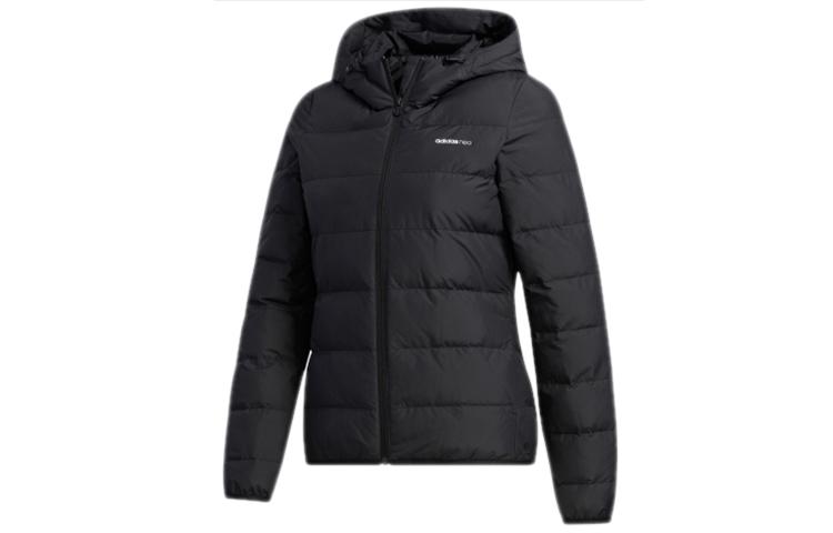 Adidas Neo Down Jackets Women's Black Hooded Moderate Other GM2322