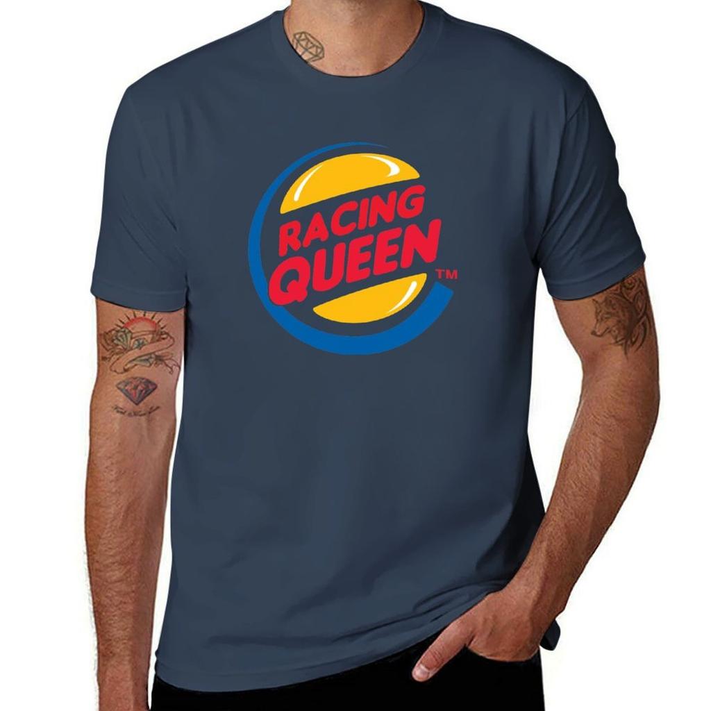 Racing Queen For The Best Racers In The Racing Tracks Tshirt Summer Print Short Sleeve Tee
