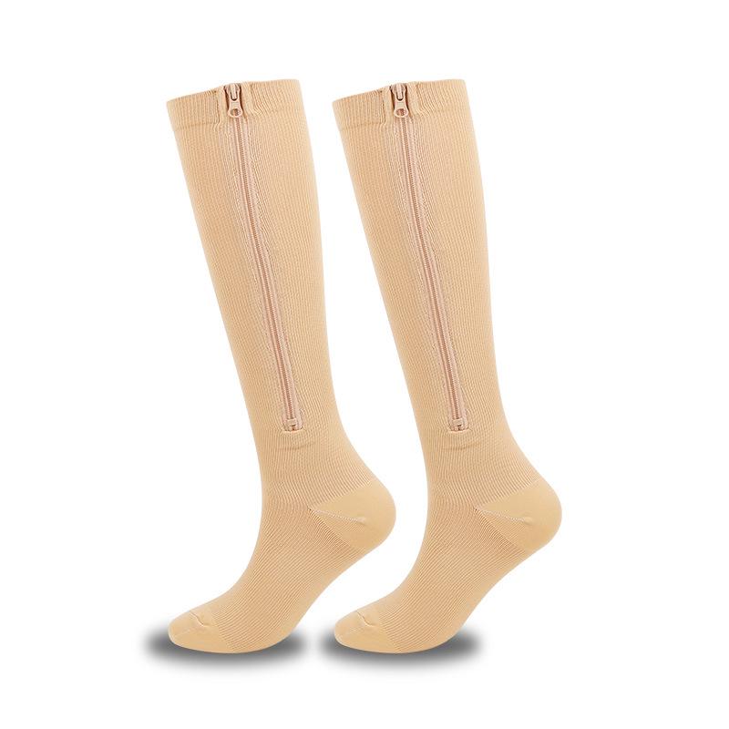 Компрессионные носки для бега на молнии: Трансграничные виды спорта, поддержка голени