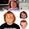 Childs Play Halloween Latex Mask With Blood Effect For Horror Party Cosplay
