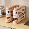 Multi-layer Fridge Egg Storage Rack Large Capacity Automatic Rolling Space-Saving Refrigerator Egg