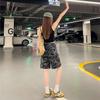 Летние джинсовые шорты камуфляж - Стиль 'Hot Girl', Эластичная талия, Пятиточечный дизайн для женщин