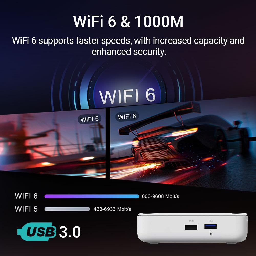 Медиаплеер HOMATICS Box R 4K Plus Smart TV Box Google Netflix Certified AndroidTV 14 S905X4 4G32G Поддержка AV1 Wifi6 BT5.0 ATV Box