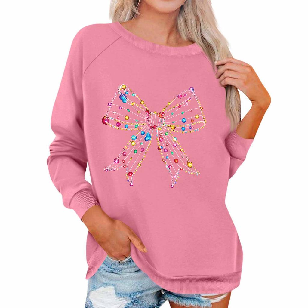 Женская модная повседневная однотонная толстовка с длинным рукавом