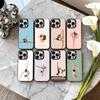 Чехол для телефона GYM Girl G-Гимнастическое искусство для iPhone17,16,15,14,13,12,11 Plus,Pro Max Черный Серебряный Конфетный чехол для телефона