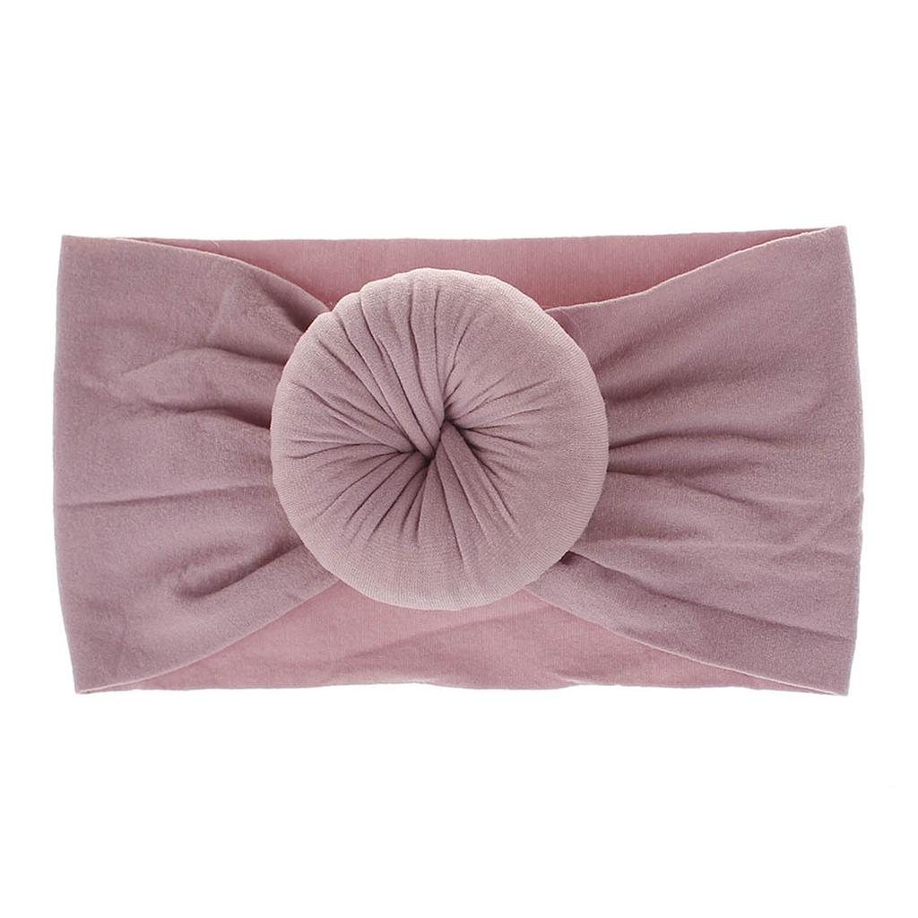 Newborn Baby Boy Girl Solid Knotted Hat  Headwear Cap Hat Accessories