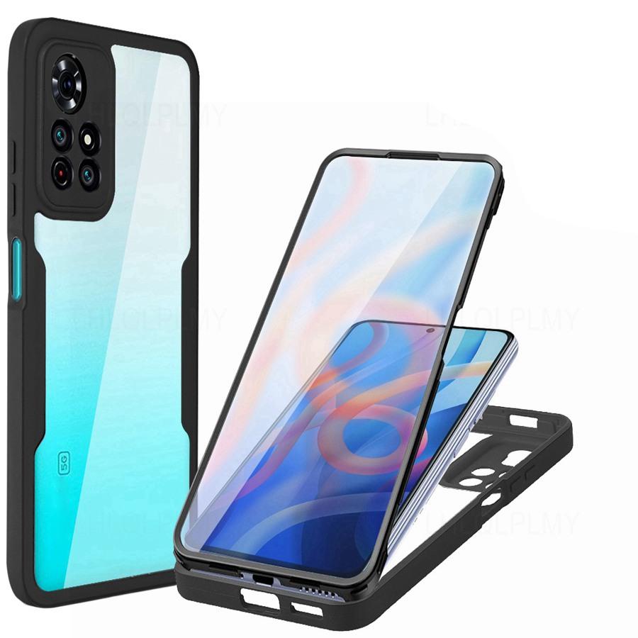 Чехол с защитой на 360 градусов, противоударный, для Xiaomi Redmi Note 14 13T 13C 14C 15C 15 15T 14T Poco F8 Ultra M8 X8 Pro Max 5G 11 12 13 11T, передняя и задняя крышка