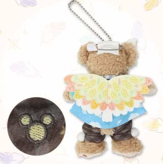 Duffy & Friends Duffy Plush Badge [Wishing Wings] "Tokyo DisneySea Exclusive" Souvenir