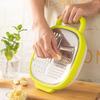 3-в-1 пластиковая ручная овощерезка, измельчитель сыра, моркови, терка для картофеля, резак для картофеля фри, кухонные аксессуары для фруктов