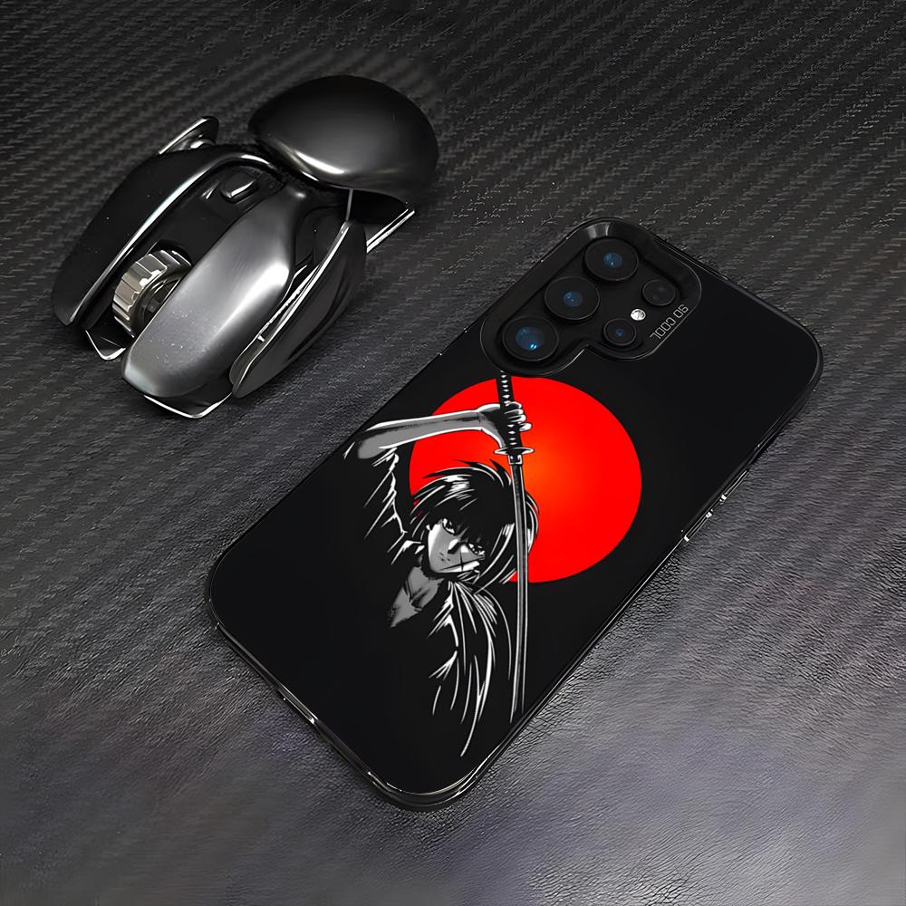 Anime R-Rurouni Kenshin Phone Case For Samsung S26 S25 Plus S20 S20 Plus S22 Ultra S23 FE S21 Plus S21 Ultra Colorful Cover