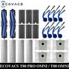 ECOVACS T80 PRO OMNI / T80 OMNI Пылесос Основная щетка Тряпка для мытья полов Боковая щетка Мешок для пыли HEPA-фильтр Запасные аксессуары