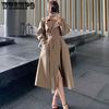 Mid-length Paragraph Trench Coat Female Spring and Autumn Korean Coat Jacket