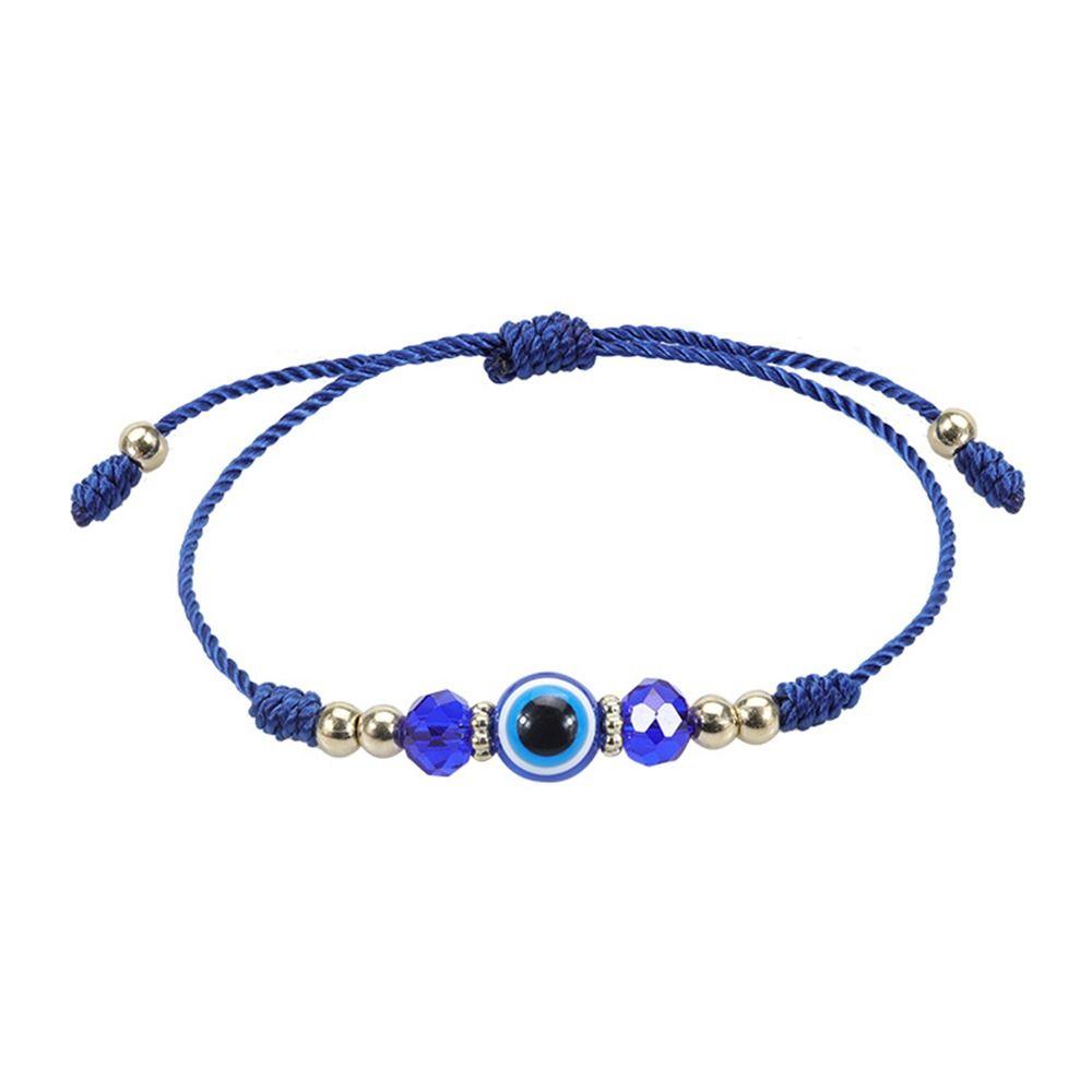 Ручная работа, плетеная веревка для мальчиков и девочек, браслет в виде глаза демона, корейский браслет, парная веревка для рук