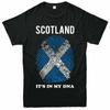 Camiseta de Escocia для мужчин, Camiseta con estampado de Bandera, huella dactilar, en My DNA, для взрослых и детей