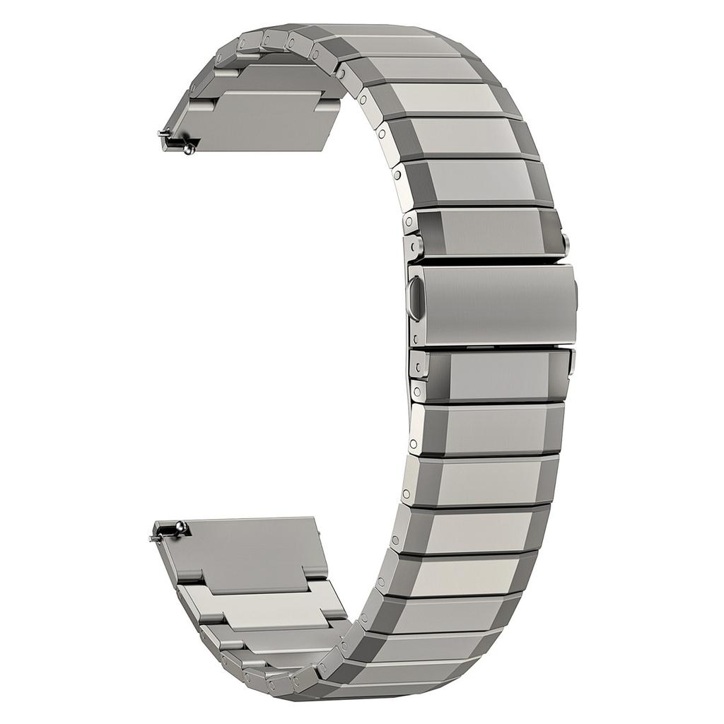 22 мм универсальный ремешок для часов из титанового сплава с бамбуковыми сегментами