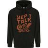 Yep I Talk To Lizards Chameleons Hoodie