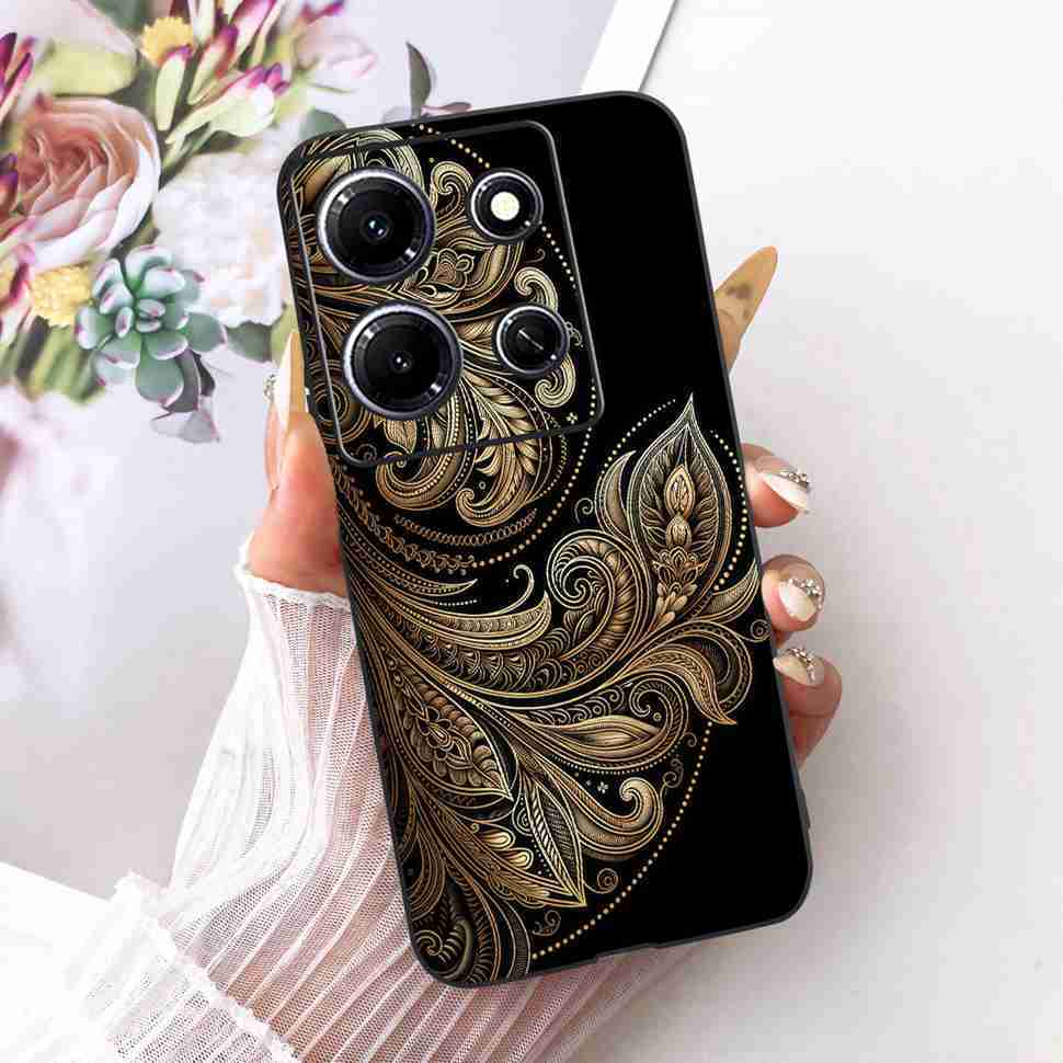 Чехол для телефона Infinix Note 30i X6716 Стильный окрашенный чехол для Infinix Note30i Note 30i Мягкий силиконовый ударопрочный чехол Fundas