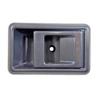 Fits 1995 To 2000 Toyota Tacoma Interior Door Handle Left And Right Gray