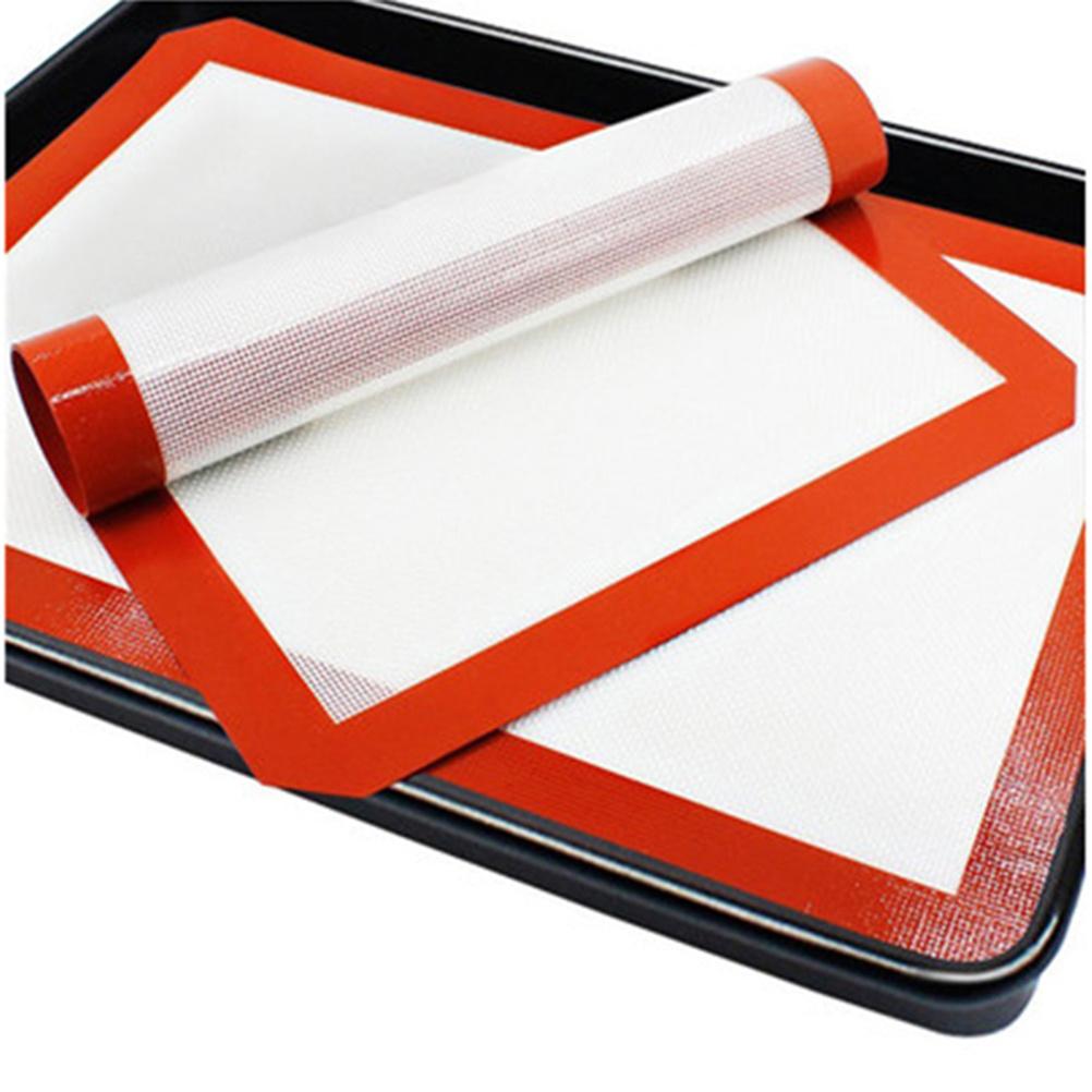3Pcs Non Stick Silicone Baking Mats 40x30cm Heat Resistant Pastry Mat Professional Kitchen Silicone Mat for Oven Baking Sheets