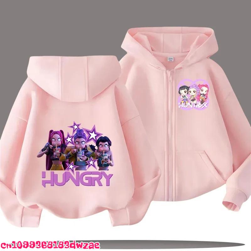 2026 Fall Magic Fantasy Zip Hoodie for Girls Boys Cute Princess Style Pullover Sweatshirt Trendy Korean Style Daily Casual Wear