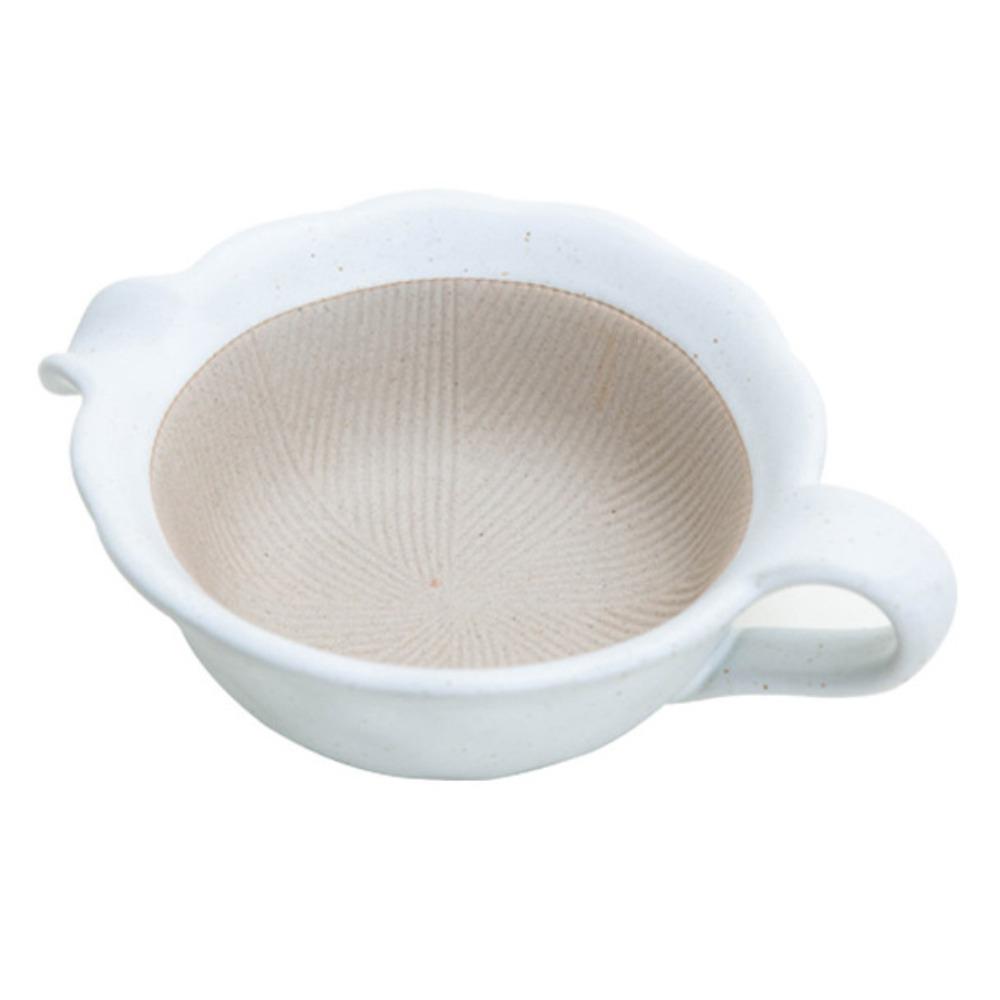 Manual Ceramic Grinding Bowl Safety Rice Paste Bowl Baby Food Milling Bowl  Garlic Ginger Grinding
