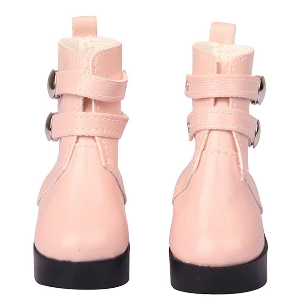 PU Leather for 18-inch Doll Doll Wearing Shoes Fabric Shoes 1/3 Doll Boots Play House Accessories