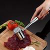 Non-slip Meat Hammer Stainless Steel Steak Mallet Durable Kitchen Beef Hitting Tool  Nuts