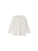 Белая футболка с длинным рукавом для защиты от жары North Cut and Sewn White Dune 120 [The Face]