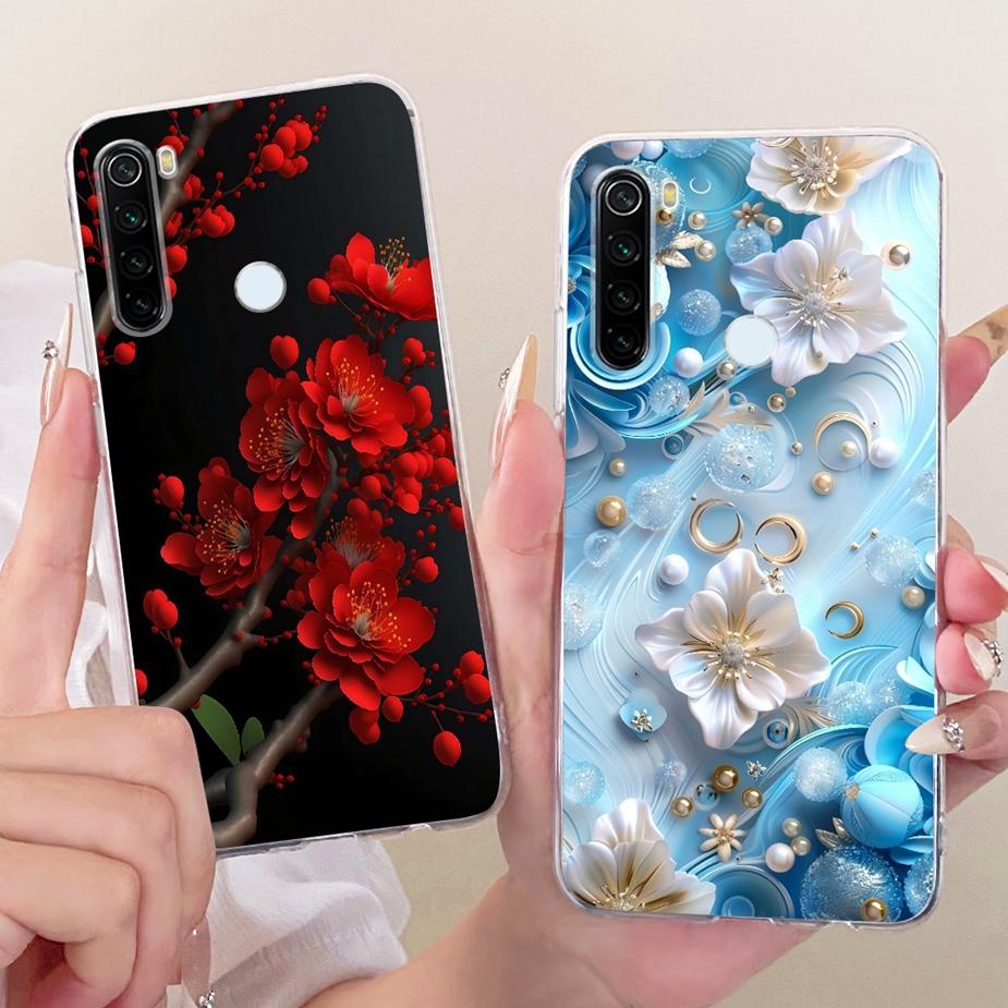 Для Xiaomi Redmi Note 8 Note8 T Чехол Новый Роскошный Расписной Чехол Мягкий Тонкий Чехол для Телефона Для Xiaomi Redmi Note 8 Pro Note8 2021 Fundas