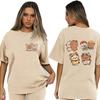 Bubu Dudu EU Size Tops Cute Manga Tee Shirt Women Men Funny Tshirt Graphic Casual T Shirt Y2k Streetwear Cartoon Gothic Clothes