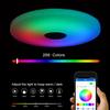 300 Вт 220 В современный светодиодный потолочный светильник RGB, домашнее освещение, дистанционное управление через приложение, Bluetooth-динамик, музыкальный светильник, умный потолочный светильник для спальни
