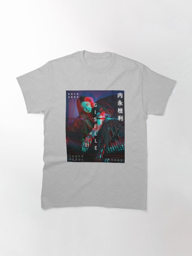 aespa Giselle SAVAGE Glitch Version Classic T-Shirt