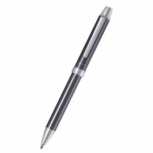 Pilot 2 +1 EVOLT 2 Colors 0.7 Mm Ballpoint Pen Multi Pen 0.5 Mm Mechanical Pencil, Gray Body