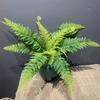 Artificial Large Fragrant Fern Plant Persian Grass PVC Material Garden Persian Fern Bonsai Decoration Simulation Plant Grass 1pc