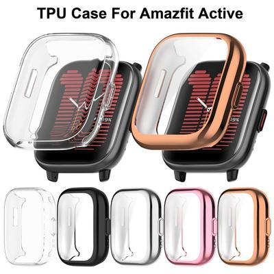 Мягкий защитный чехол TPU для Amazfit Active Full Cover Screen Protector Accessories