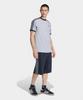 ADIDAS 3-Stripe T-Shirt - Grey / Ke3532
