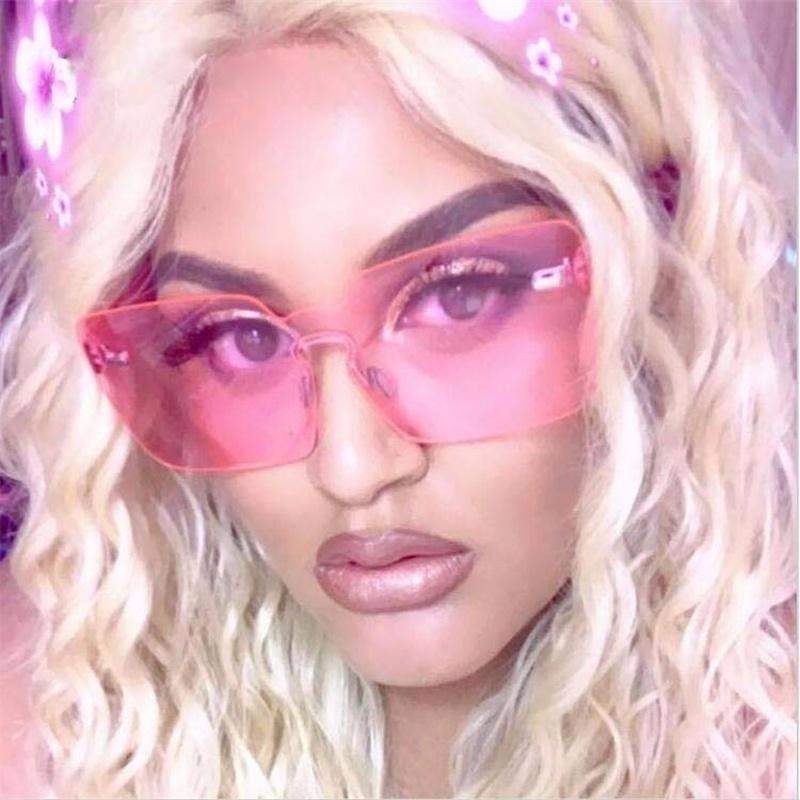 Женские цветные солнцезащитные очки