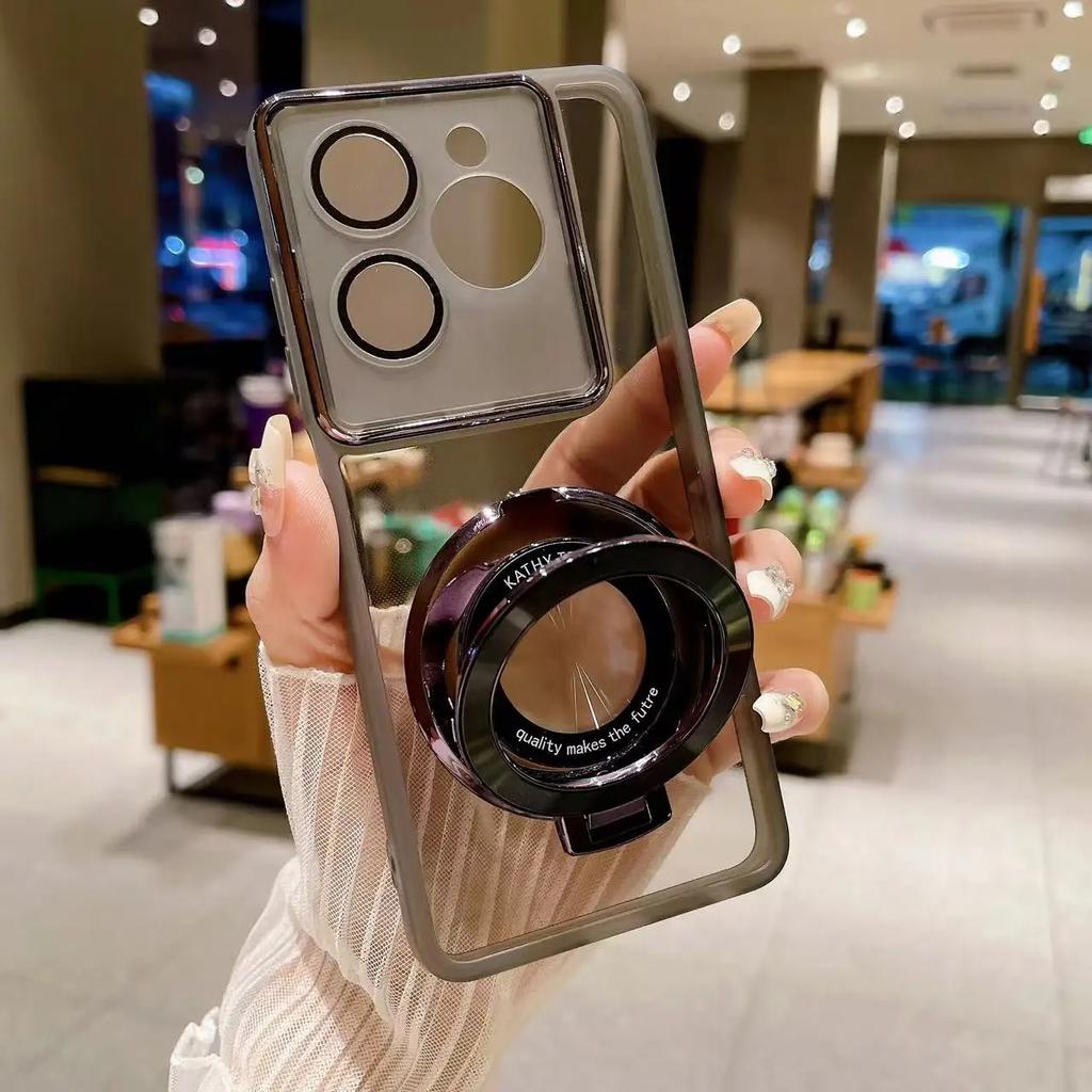 Магнитный держатель для кольца, чехол для телефона Funda Funda Motorola Edge 40 Edge40 Neo Edge 50 Fusion Pro S50 Neo Прозрачный чехол