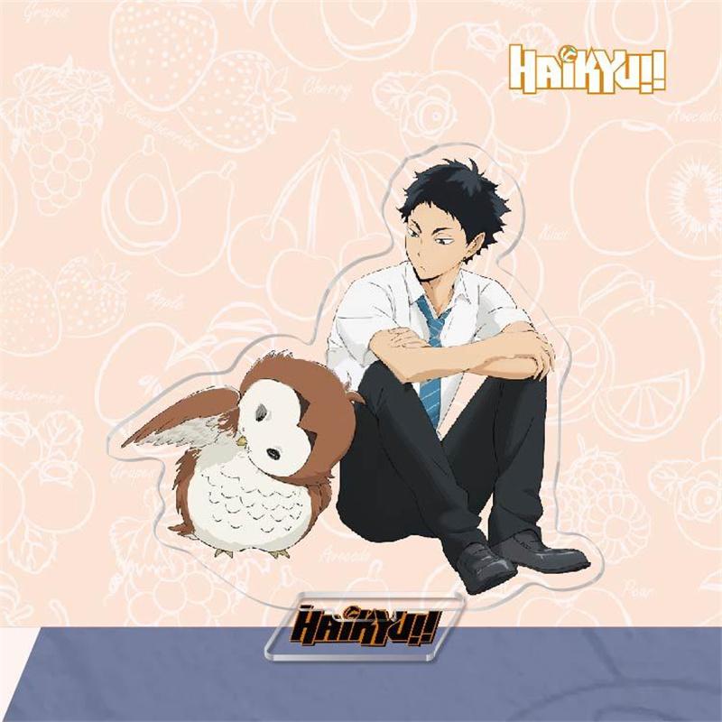 Мультфильм аниме Haikyuu косплей стенд модель пластина Хината Сёё Кагеяма Тобио Кенма Кодзуме акриловые фигурки Стенди Декор стола