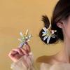 Sweet Starfish Hair Clip Korean Style Women Side Clip Simple Orchid Flower Hairpin  Daily