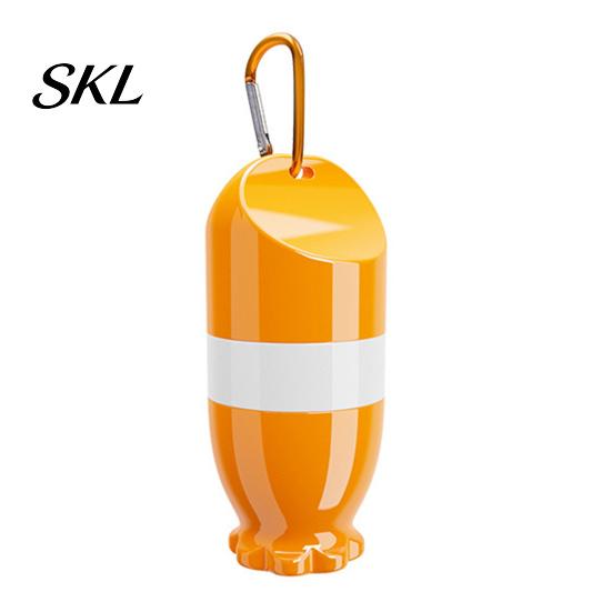 Washable Sunscreen Applicator Refillable Kids Applicator, 100ml Travel Roll on Bottle with Smooth Soft Sponge Ball, Portable Hanging Dispenser